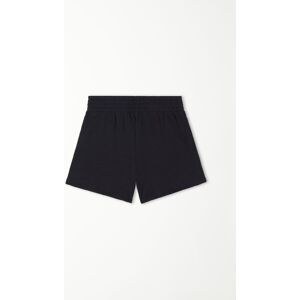 Tezenis Basic-Shorts aus Baumwollsweatstoff für Mädchen Mädchen Schwarz Größe 8-9