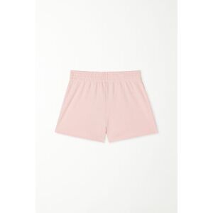 Tezenis Basic-Shorts aus Baumwollsweatstoff für Mädchen Mädchen Hellrosa Größe 2-3