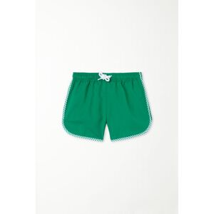 Tezenis Kurze Badeshorts mit Paspelierung recycelt für Jungen Junge Grün Größe 4-5