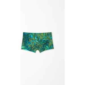 Tezenis Boxer-Badehose mit Print für Jungen Junge Grün Größe 10-11