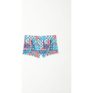 Tezenis Boxer-Badehose mit Print für Jungen Junge Multifarben Größe 8-9