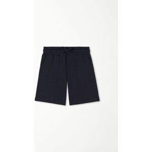 Tezenis Shorts aus Baumwollsweatstoff mit Taschen für Jungen Junge Blau Größe 2-3