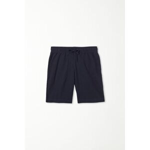 Tezenis Shorts mit Tunnelzug aus 100 % superleichter Baumwolle für Jungen Junge Blau Größe 6-7