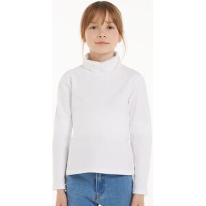 Tezenis Rollkragenpullover mit langen Ärmeln aus Thermobaumwolle Kinder Unisex Unisex Weiß Größe 10-11