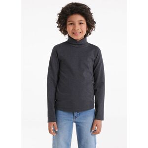 Tezenis Rollkragenpullover mit langen Ärmeln aus Thermobaumwolle Kinder Unisex Unisex Grau Größe 12-13