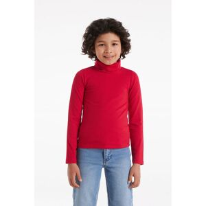 Tezenis Rollkragenpullover mit langen Ärmeln aus Thermobaumwolle Kinder Unisex Unisex Rot Größe 10-11