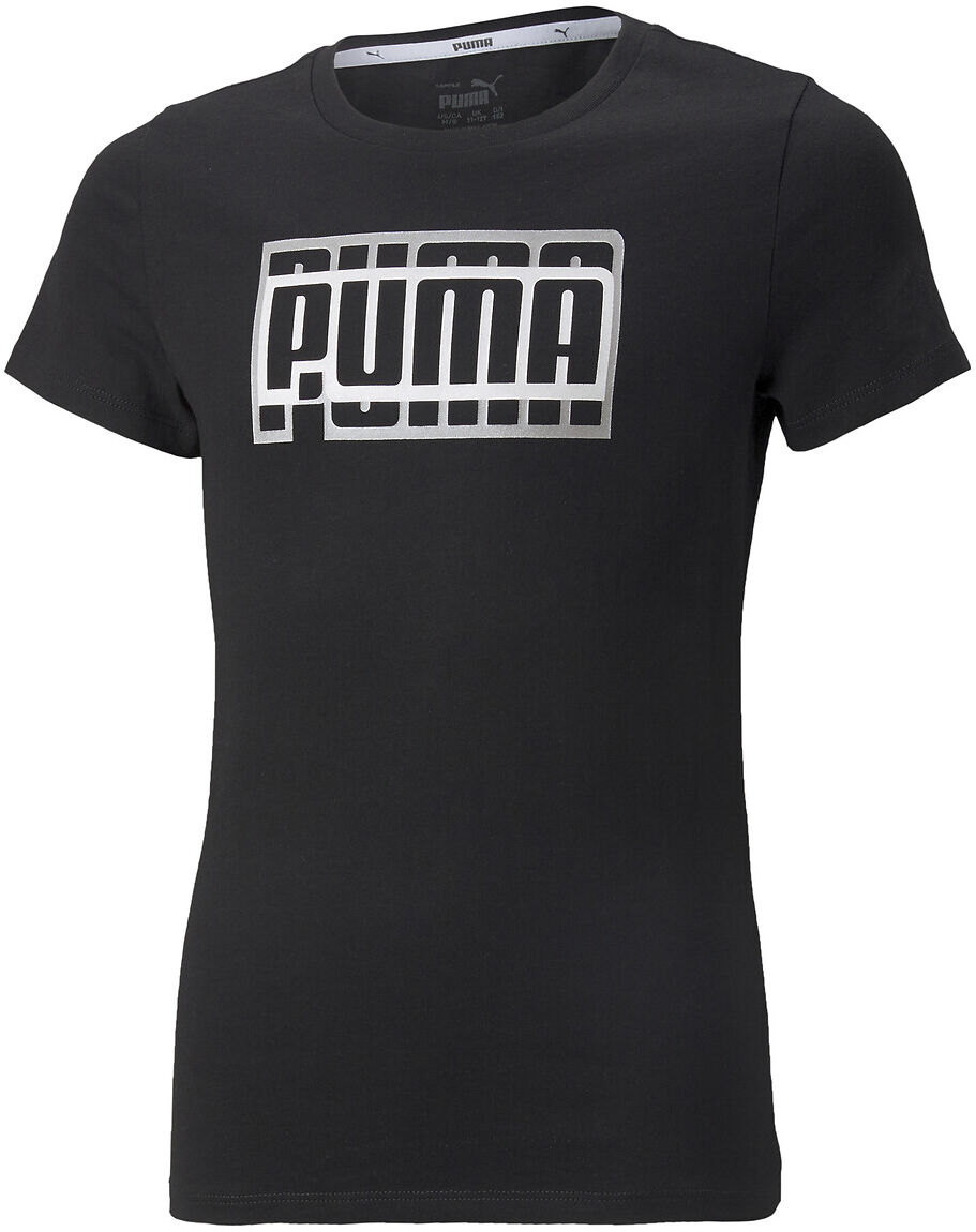 Puma T-Shirt Alpha, 8-16 Jahre SCHWARZ