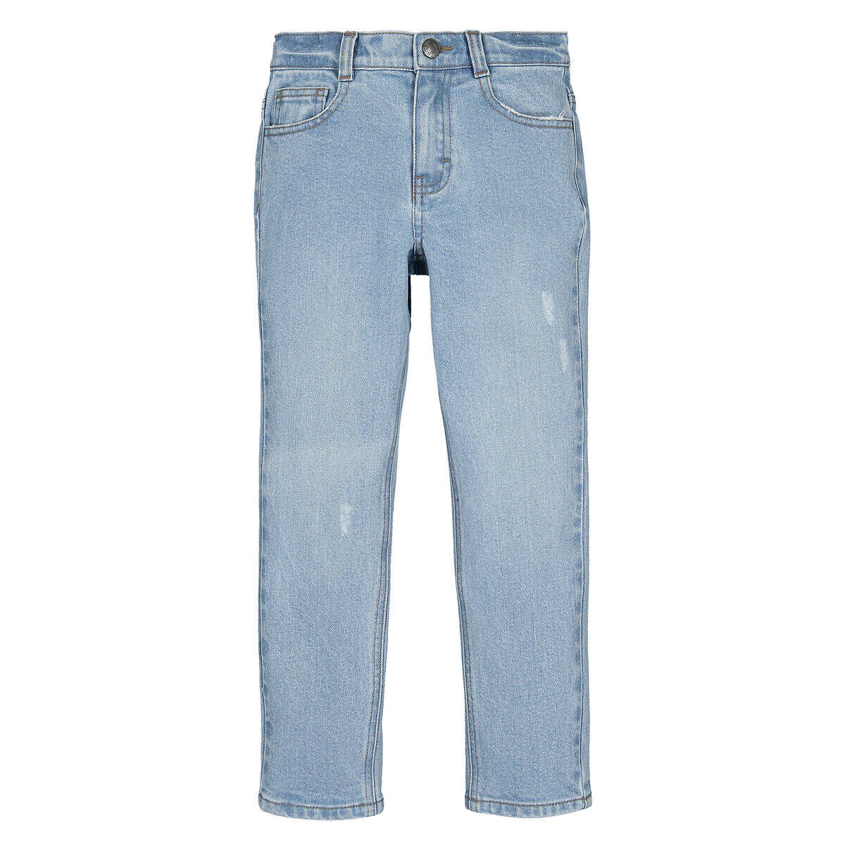 LA REDOUTE COLLECTIONS Gerade Jeans, 3-12 Jahre BLAU