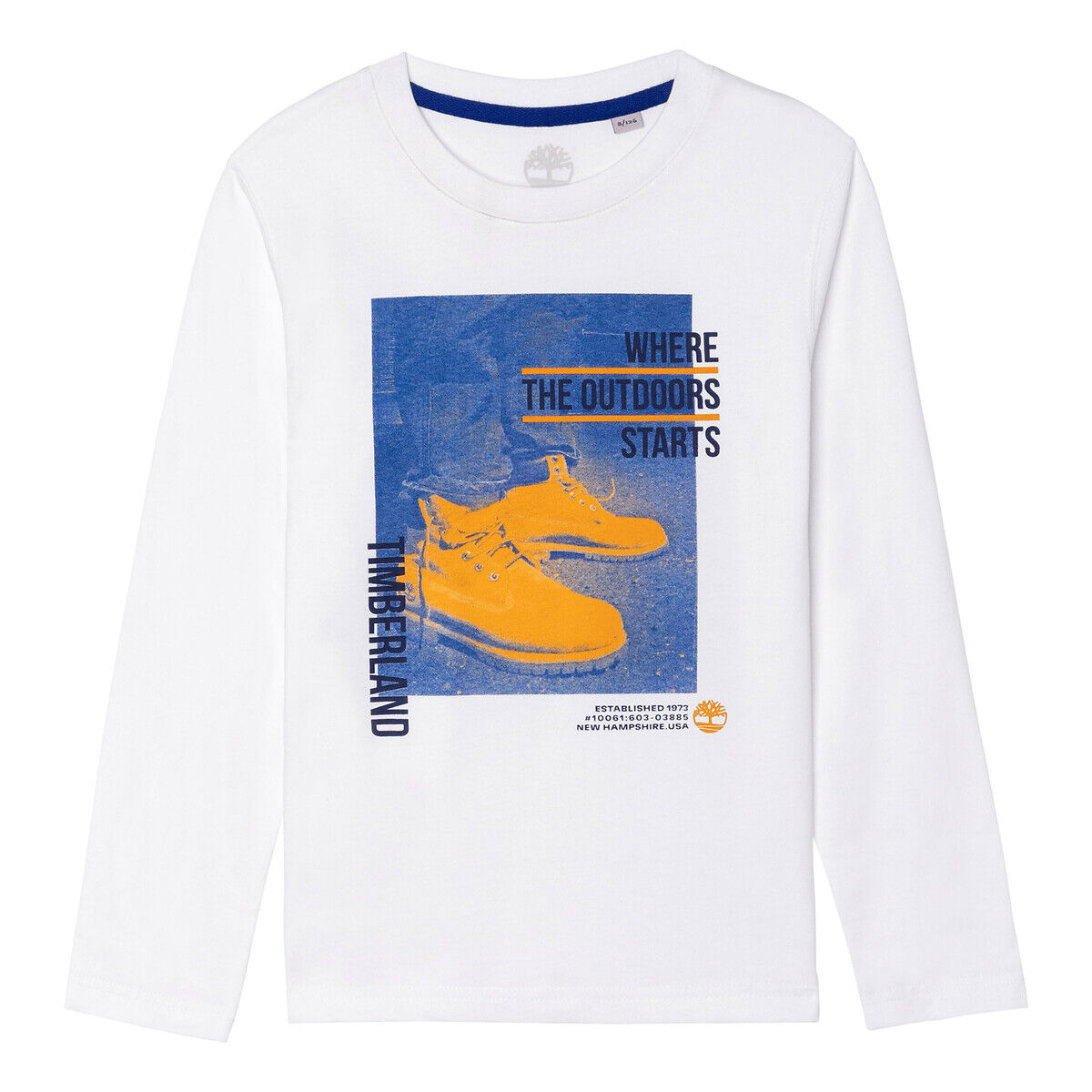 Timberland Shirt, 8-16 Jahre WEISS