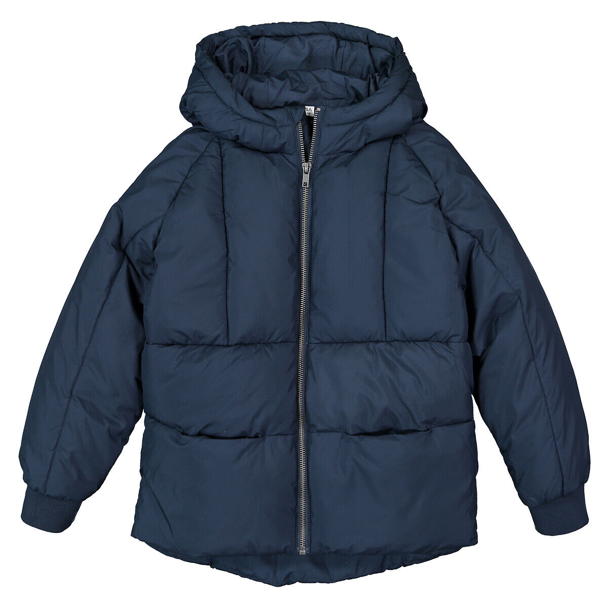 LA REDOUTE COLLECTIONS Steppjacke mit Kapuze, 3-14 Jahre BLAU