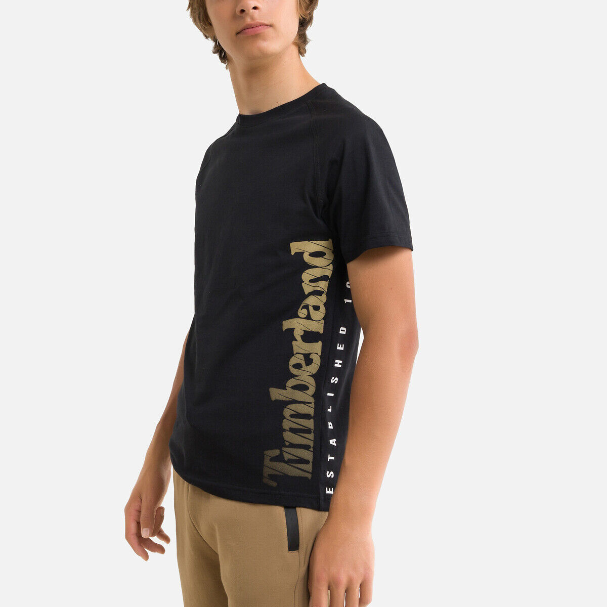 Timberland T-Shirt, 8-16 Jahre SCHWARZ