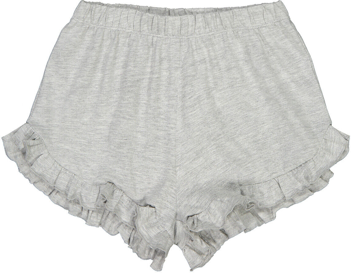 LA REDOUTE COLLECTIONS Shorts mit Volants, Bio-Baumwolle, 3-12 Jahre GRAU