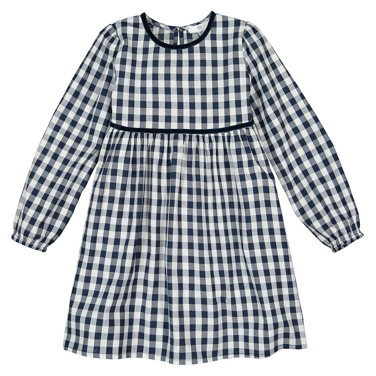 LA REDOUTE COLLECTIONS Kariertes Kleid, 3-12 Jahre BLAU