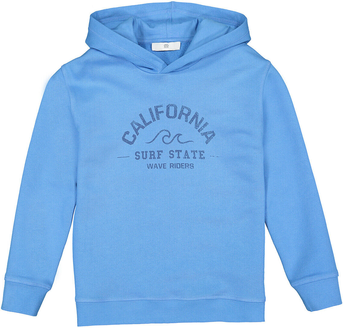 LA REDOUTE COLLECTIONS Kapuzensweatshirt, Aufdruck vorne, 3-12 Jahre BLAU