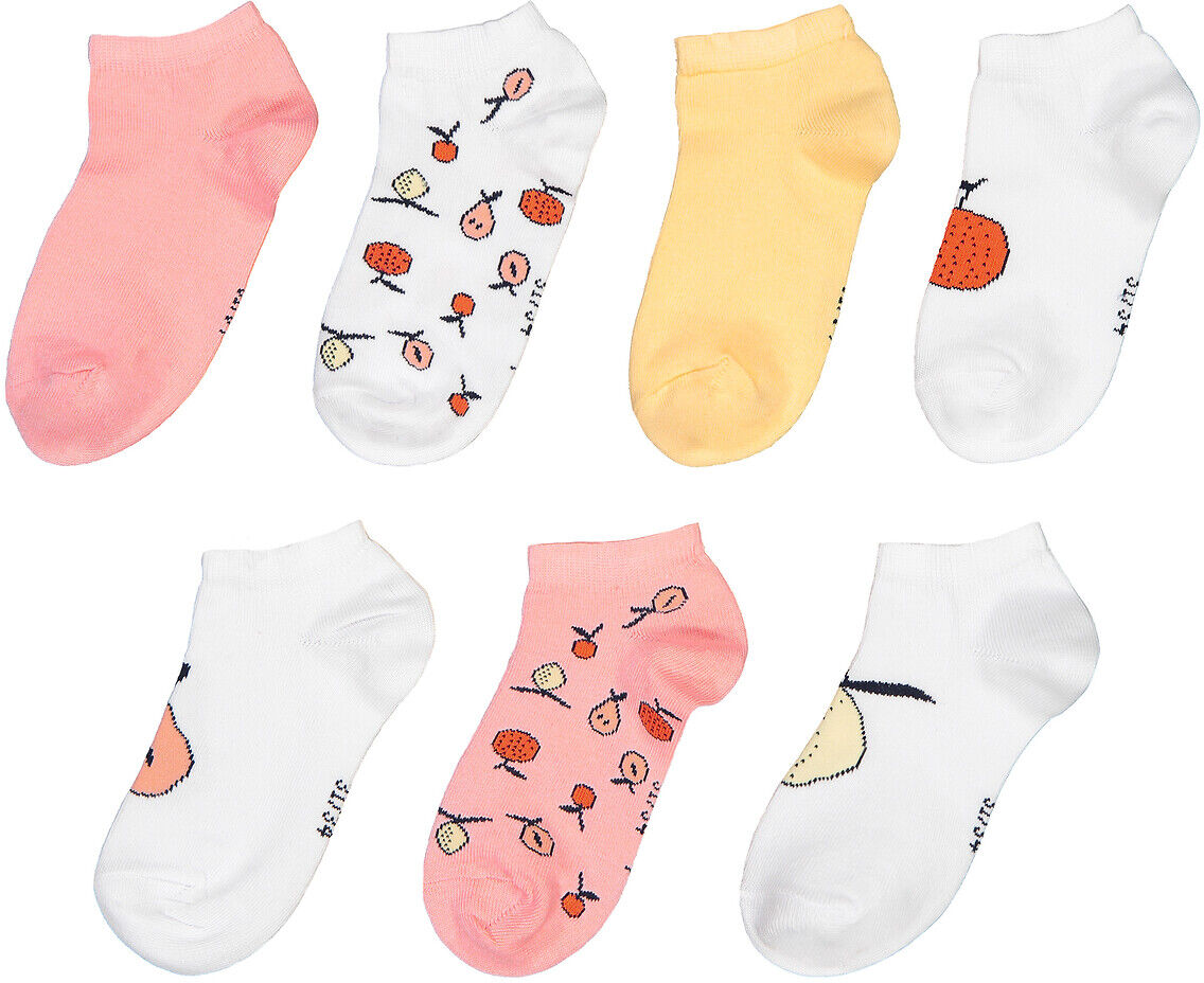 LA REDOUTE COLLECTIONS 7er-Pack Socken, Gr. 23/26-35/38 ROSA