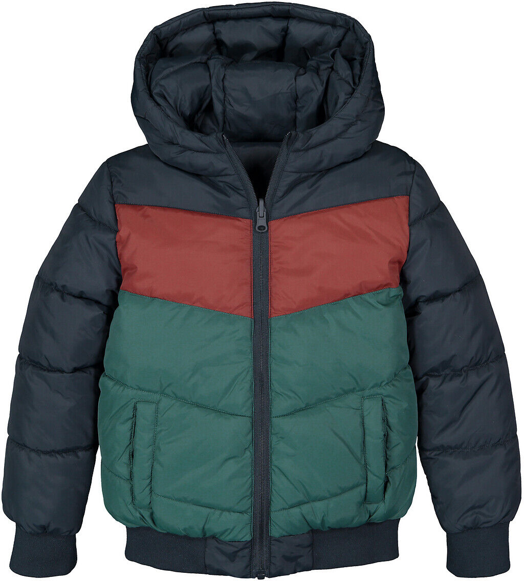 LA REDOUTE COLLECTIONS Warme Steppjacke mit Kapuze, wendbar, 3-12 Jahre BLAU