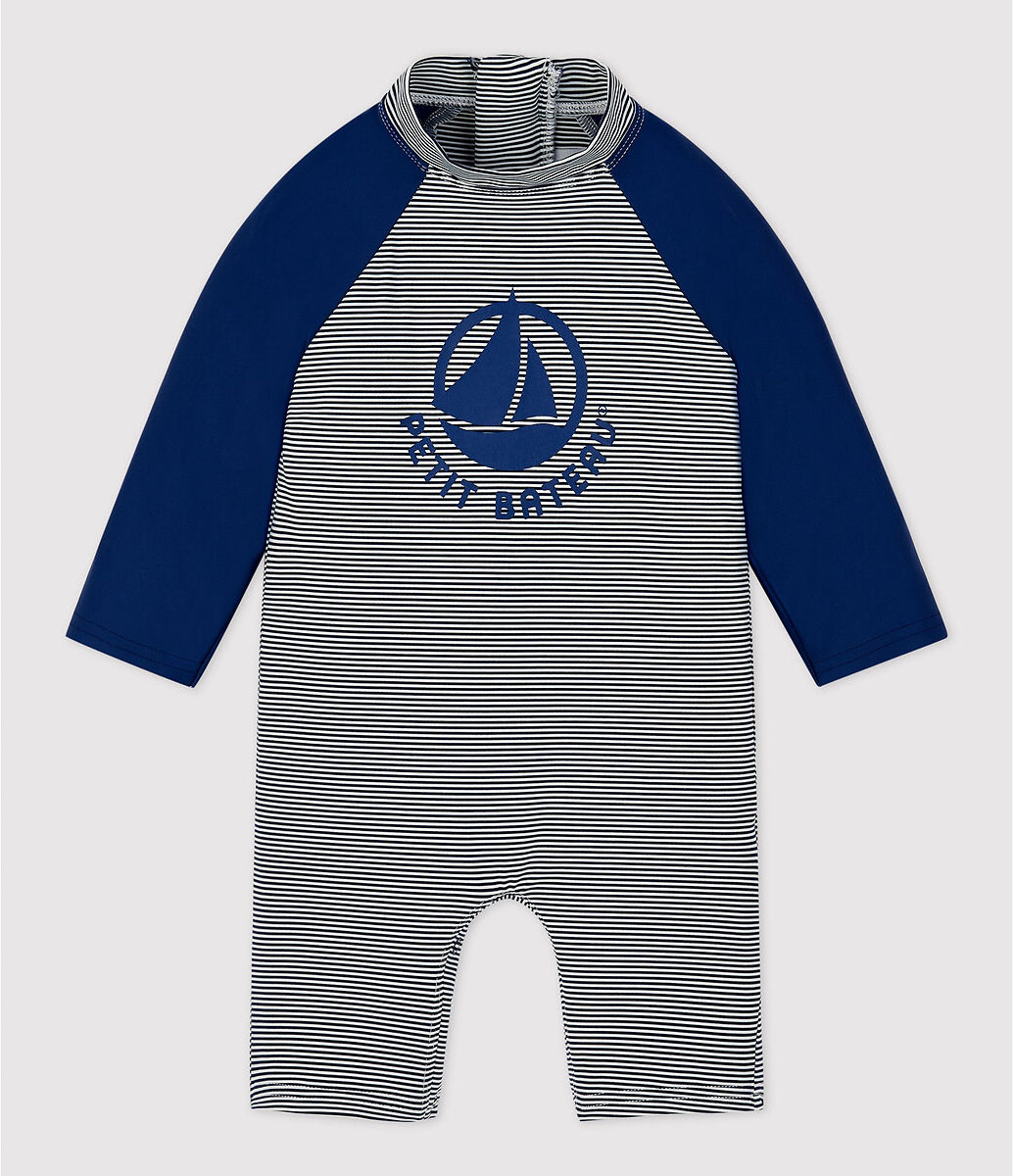 PETIT BATEAU UV-Strandoverall BLAU