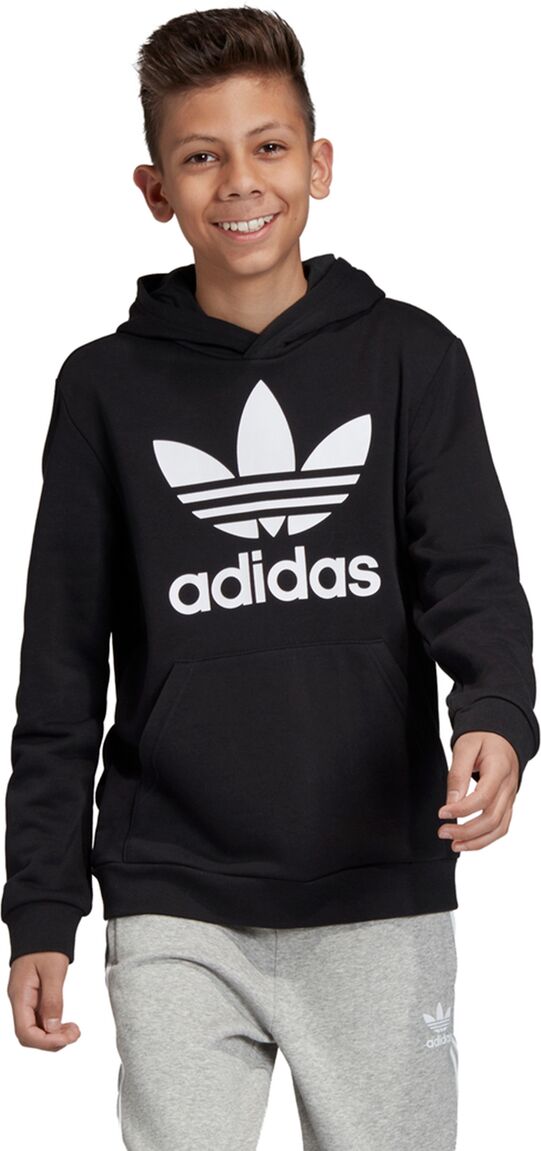 Adidas Kapuzensweatshirt, 7-14 Jahre SCHWARZ