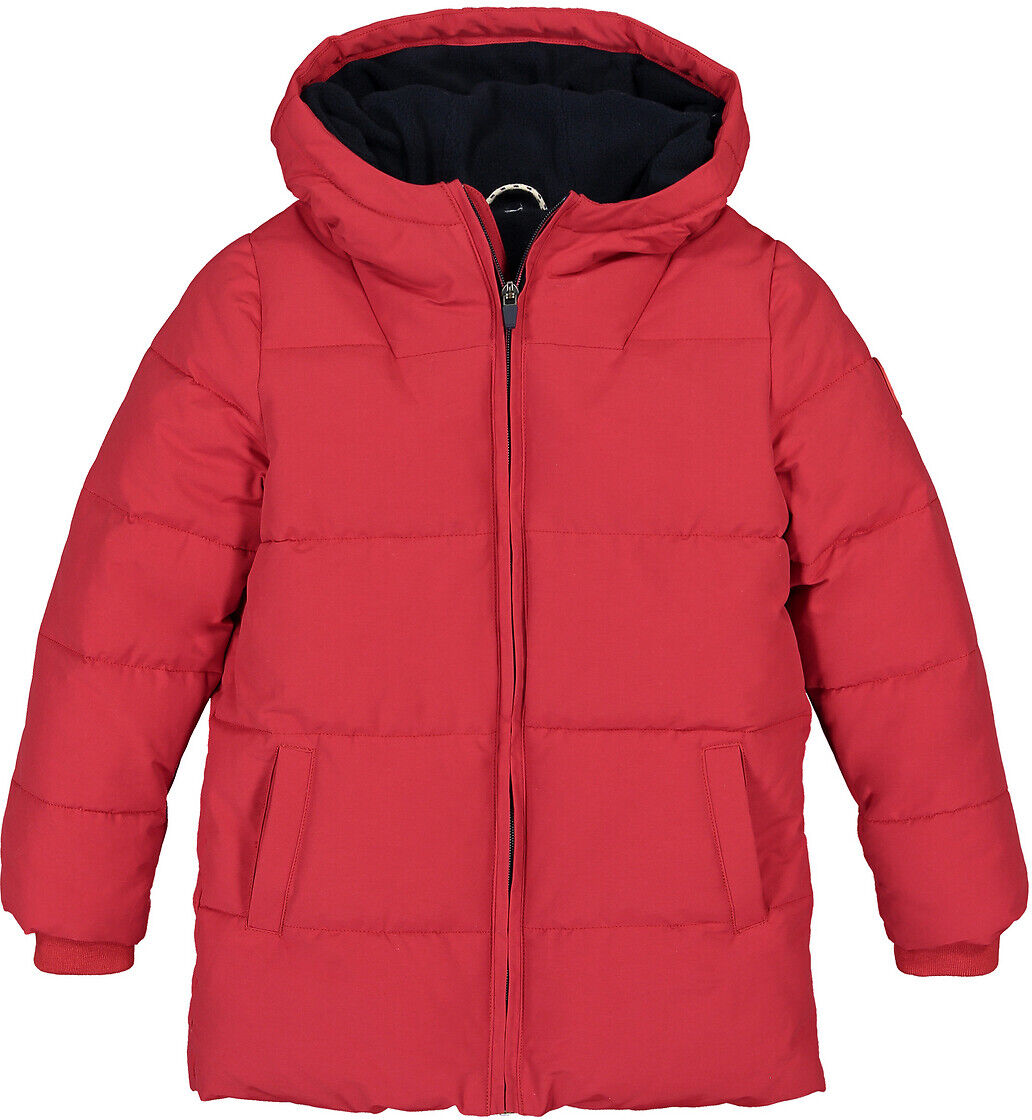 LA REDOUTE COLLECTIONS Warme Steppjacke mit Kapuze, 3-12 Jahre ROT