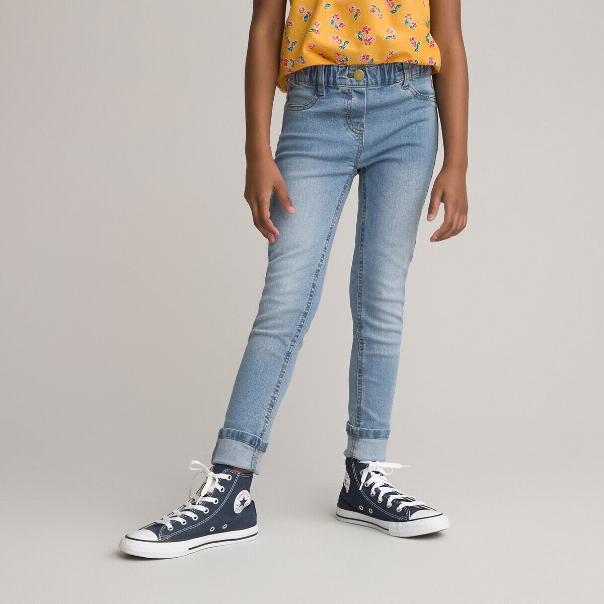 LA REDOUTE COLLECTIONS Jeggings, 3-14 Jahre BLAU