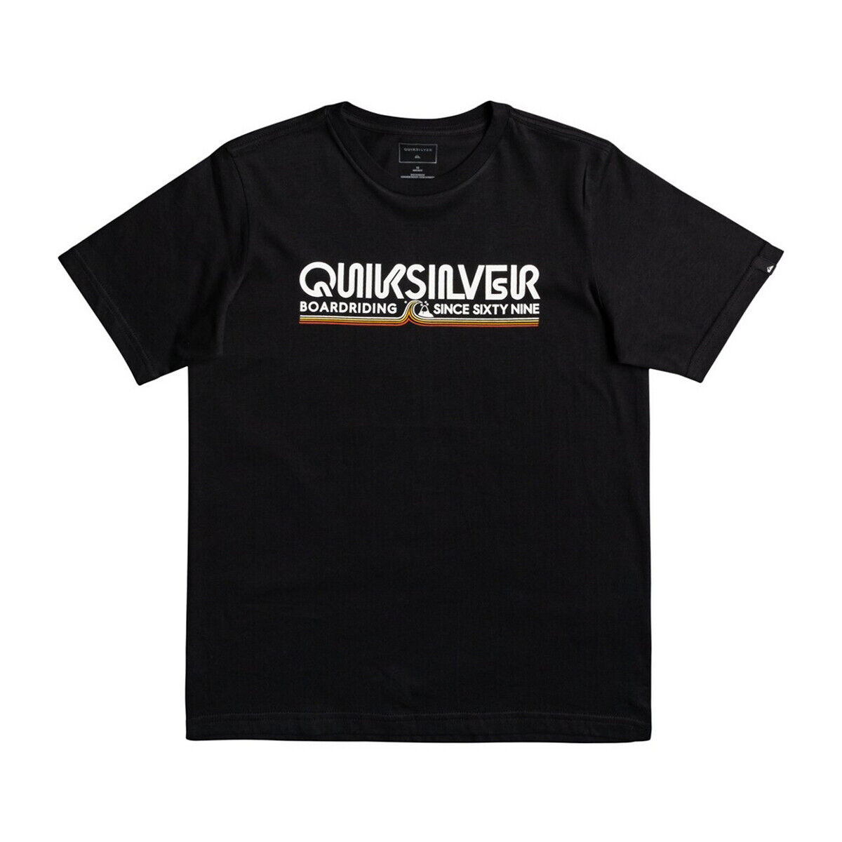 QUIKSILVER T-Shirt, 8-16 Jahre SCHWARZ