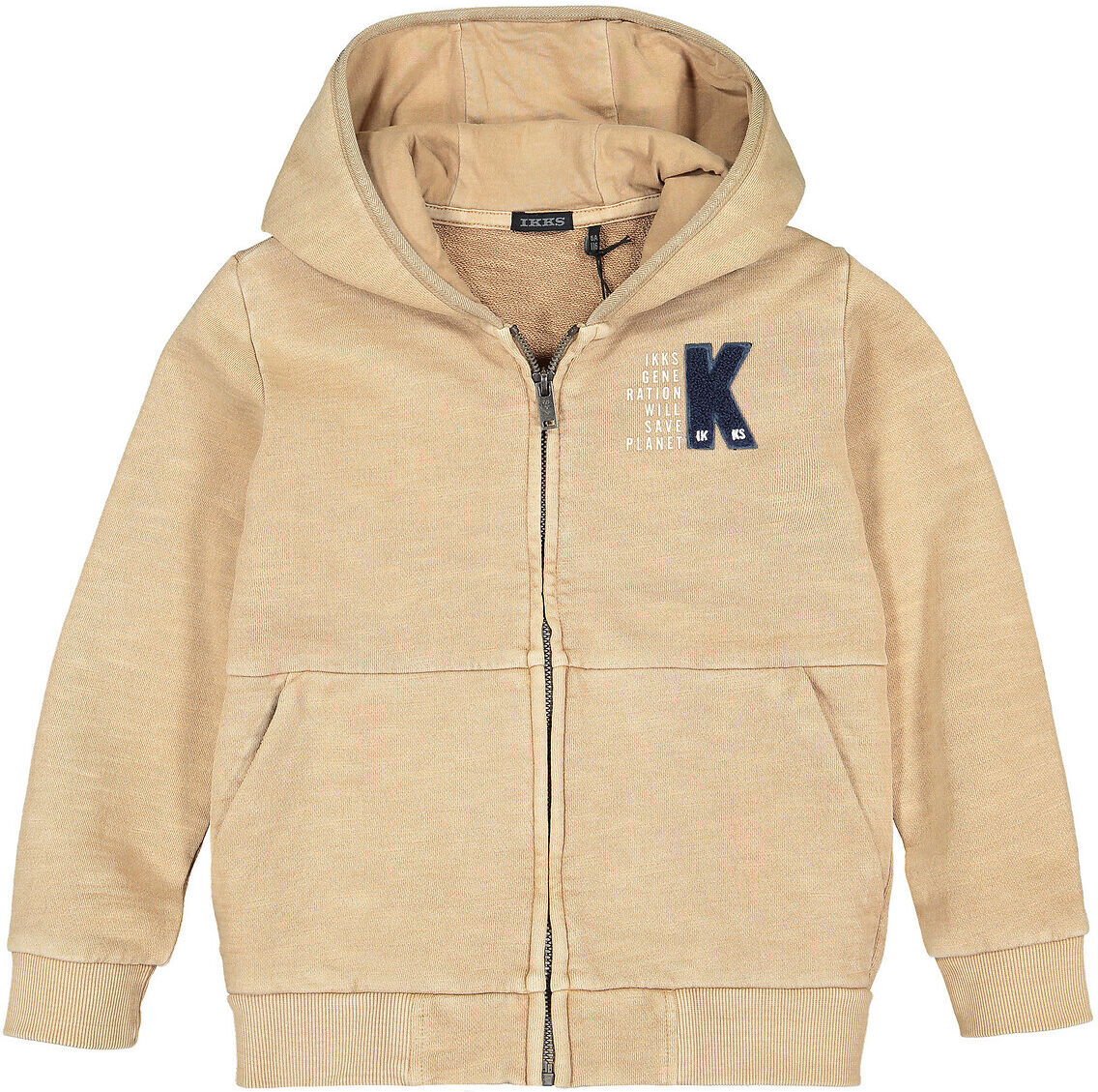 IKKS JUNIOR Kapuzensweatjacke, 5-14 Jahre BEIGE