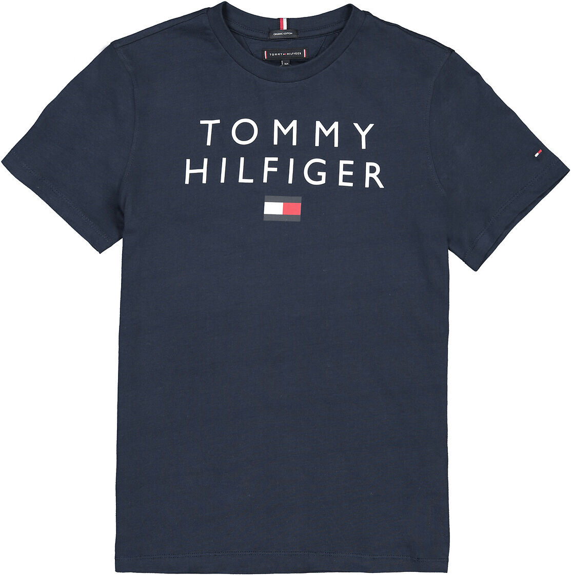 Tommy Hilfiger T-Shirt aus Bio-Baumwolle, 10-16 Jahre WEISS;BLAU;ROT