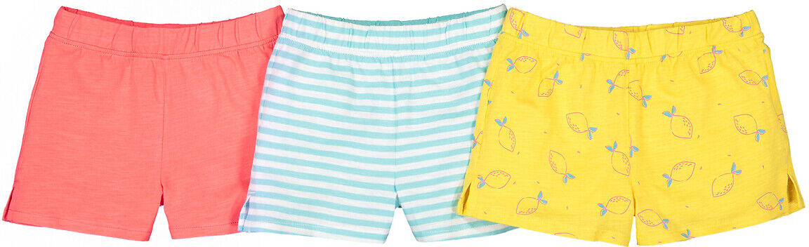 LA REDOUTE COLLECTIONS 3er-Pack Shorts aus Bio-Baumwolle, 3 Monate - 4 Jahre MEHRFARBIG