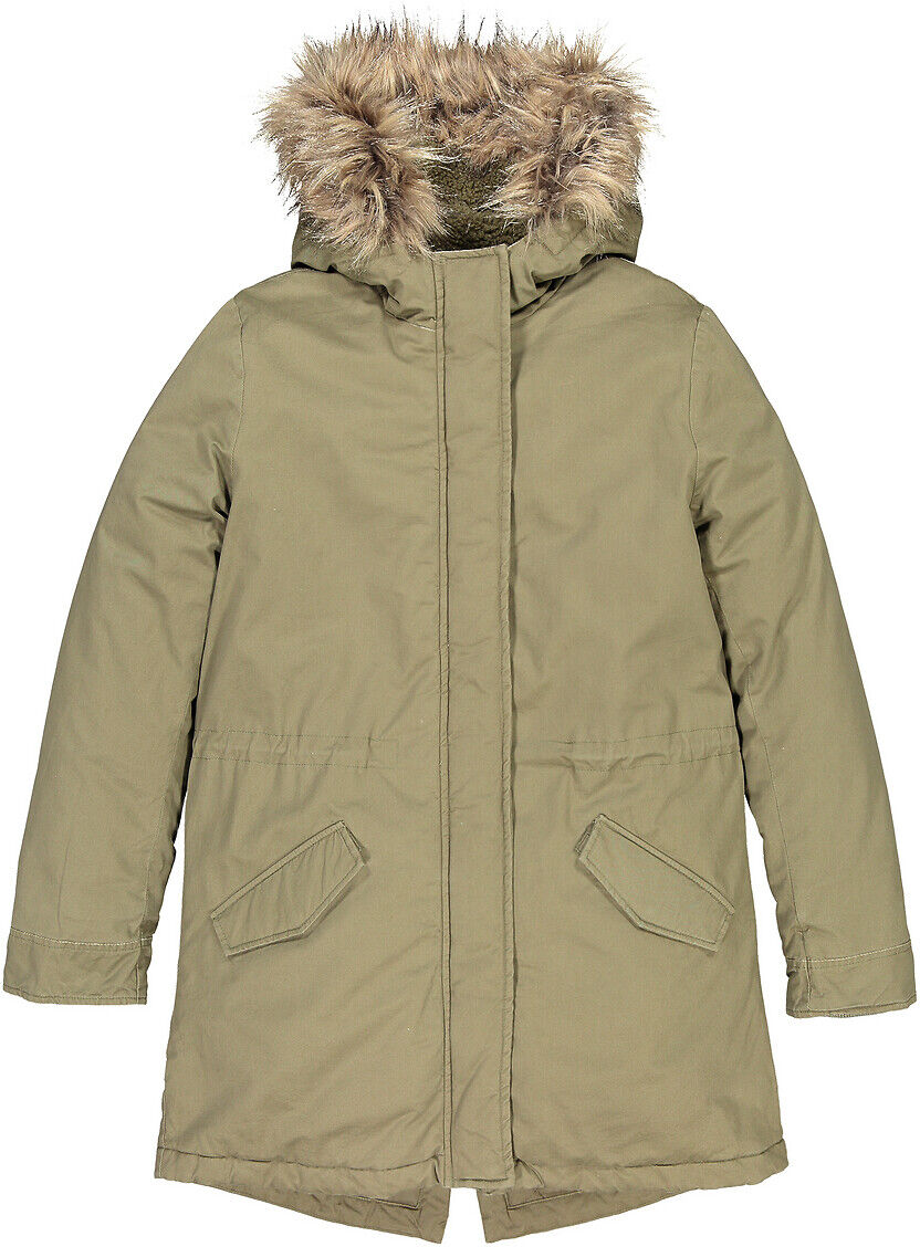 LA REDOUTE COLLECTIONS Warmer Kapuzenparka, 10-18 Jahre GRÜN