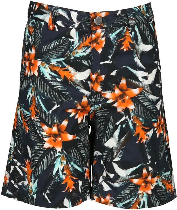 Mexx Bermuda ALOHA BEACH gemustert in navy/orange