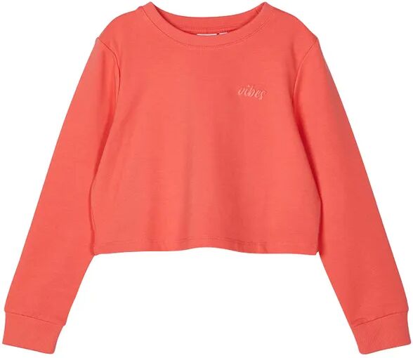 name it Crop-Sweatshirt NKFTINTURN in pink