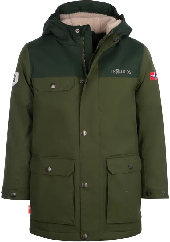 TROLLKIDS Funktionswinterjacke KIDS GUDVANGEN in forest green