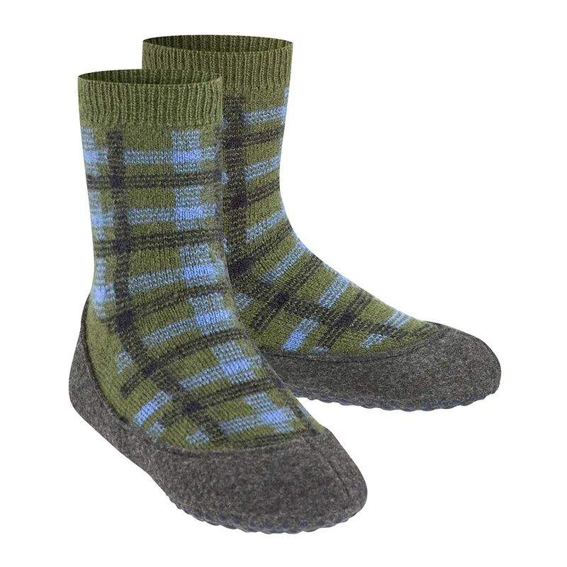 Falke Hausschuhsocken CHEQUED COSYSHOES in forest