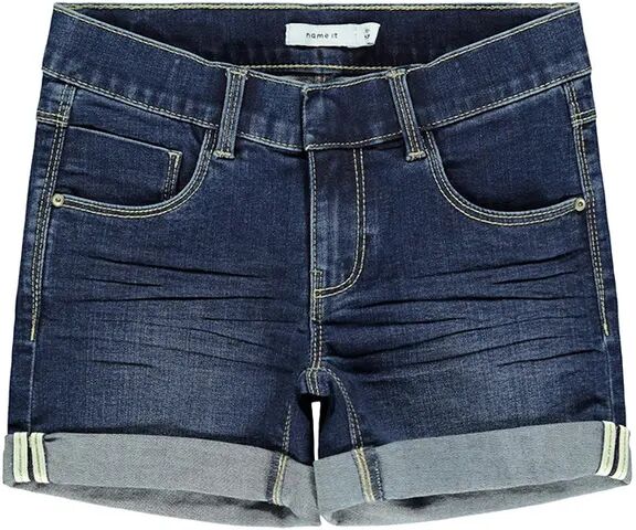 name it Jeans-Shorts NKFSALLI DNMTASIS 3470 in dark blue denim