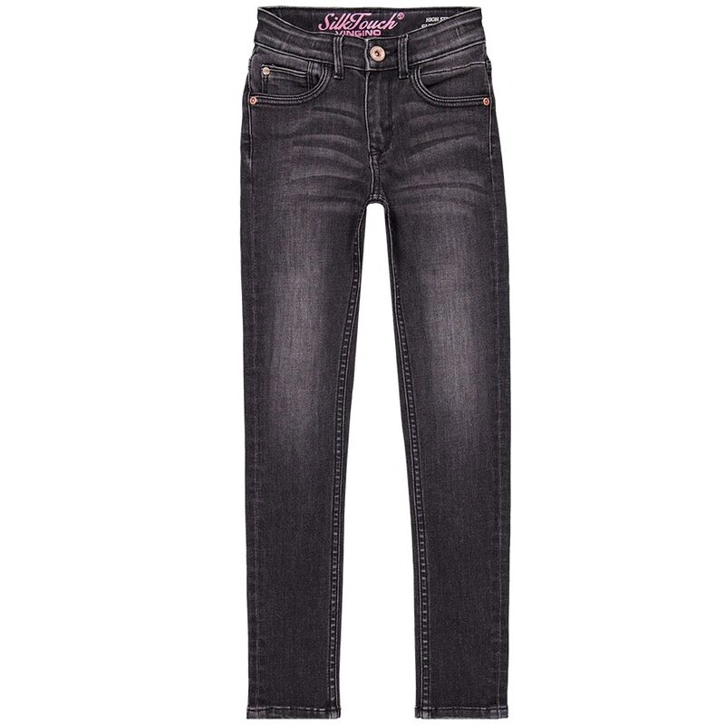 Vingino Jeanshose BELIZE Super Skinny Fit in black vintage denim