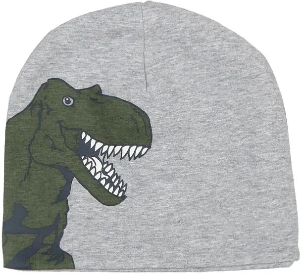 zoolaboo Jersey-Beanie T-REX in grau melange