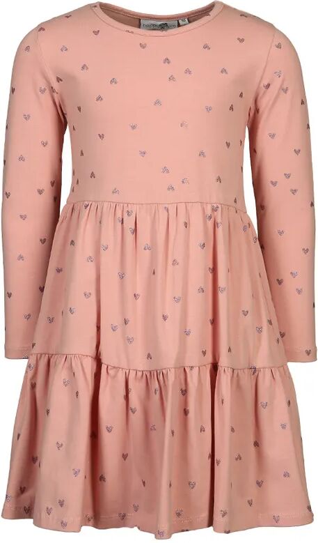 happy girls Jersey-Kleid ALL OVER HEARTS in dusty rose