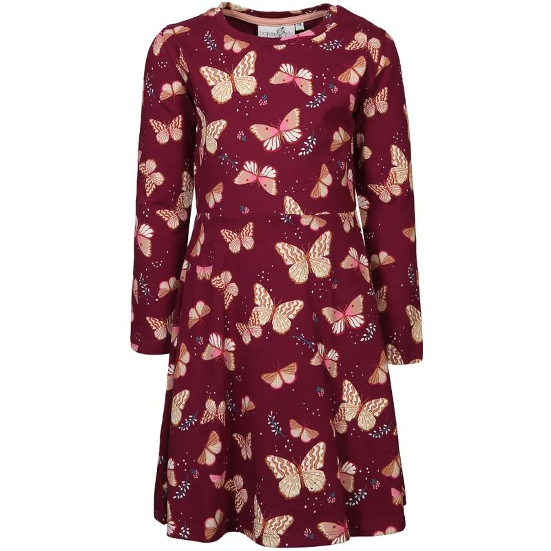 happy girls Jersey-Kleid FARFALLA AOP in berry