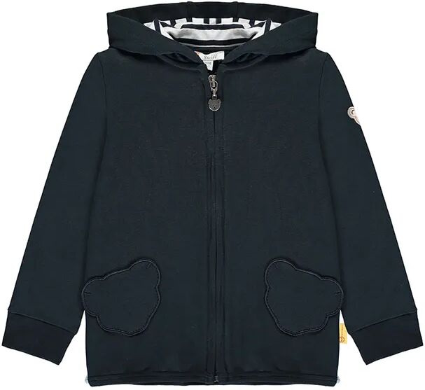 Steiff Kapuzen-Sweatjacke AHOI in navy