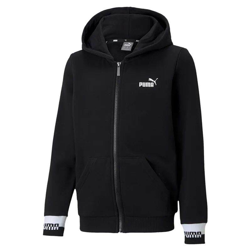 Puma Kapuzen-Sweatjacke AMPLIFIED in schwarz