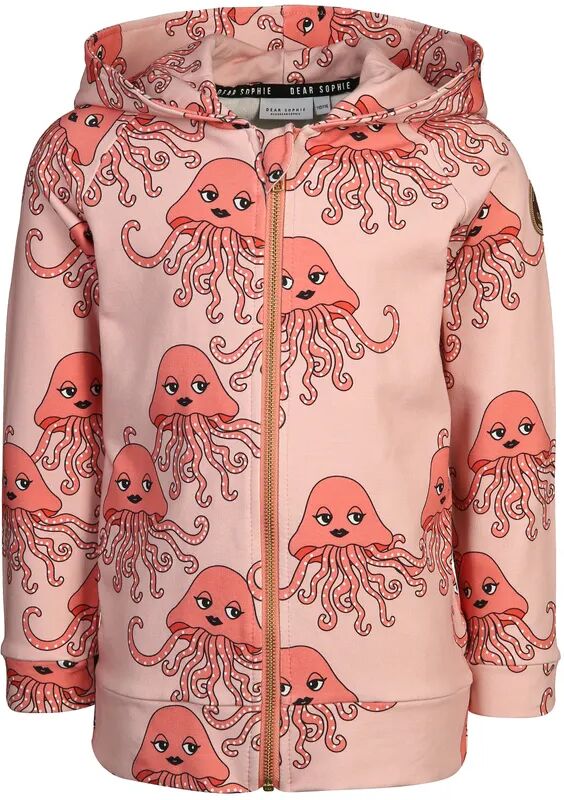 Dear Sophie Kapuzen-Sweatjacke JELLYFISH in pink