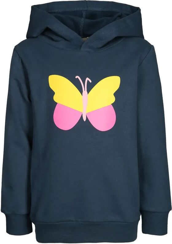 tausendkind collection Kapuzen-Sweatshirt BUNTER SCHMETTERLING in dunkelblau