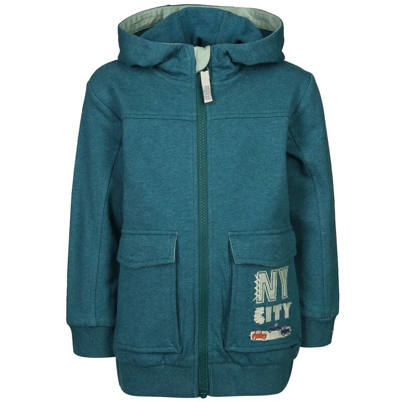 Sigikid Kapuzensweatjacke NY CITY in petrol