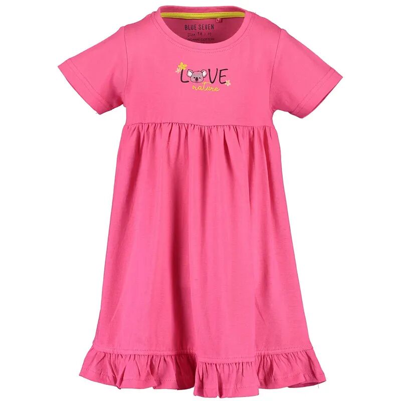 BLUE SEVEN Kleid KOALA LOVE mit Rüschen in pink