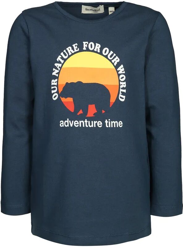 tausendkind collection Langarmshirt ADVENTURE TIME in dunkelblau