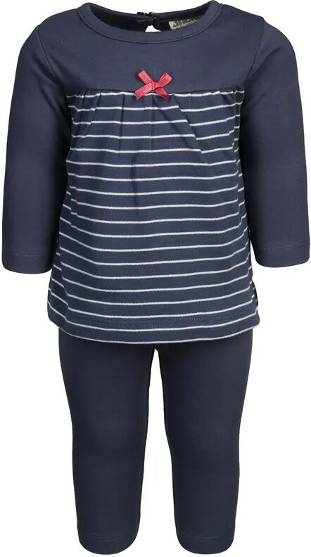 Jacky Langarmshirt LITTLE BOW mit Hose in blau