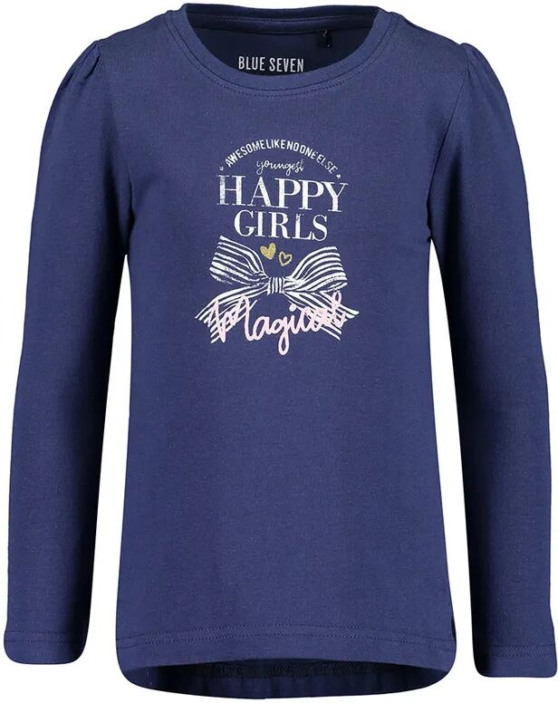 BLUE SEVEN Langarmshirt MAGICAL BOWGIRL – HAPPY GIRLS in dunkelblau