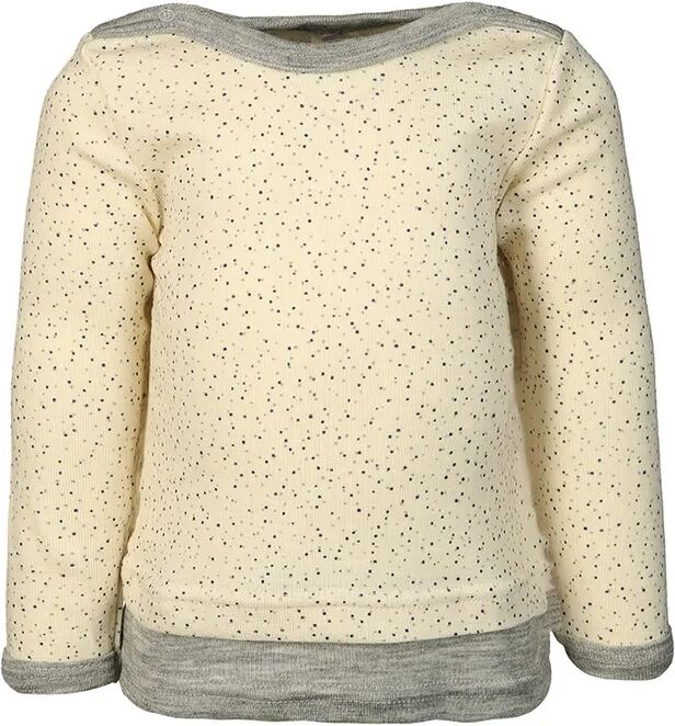 ENGEL Langarmshirt MODERN NATURE mit Seide in beige/hellgrau