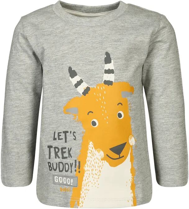 Boboli Langarmshirt TREK BUDDY in grau