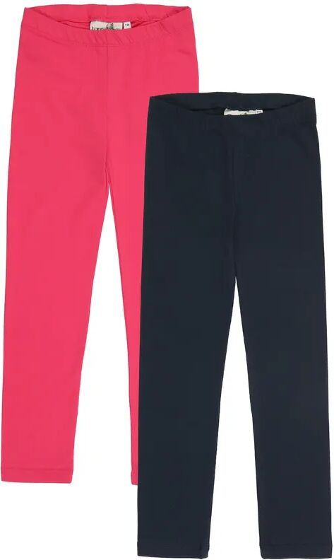 happy girls Leggings BASIC 2er-Pack in pink/navy